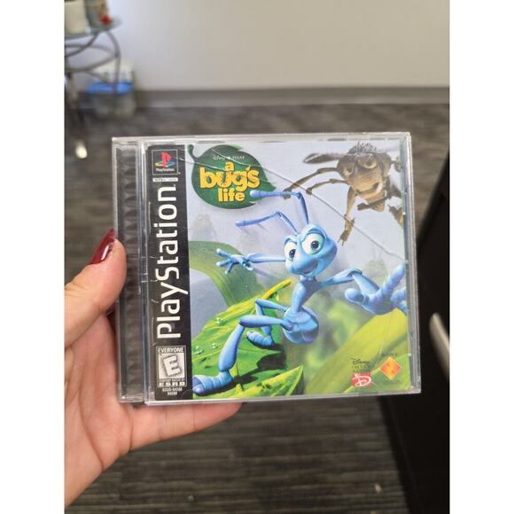 A Bug's Life PS1 PlayStation 1 Black Label - Complete CIB EXCELLENT CONDITION - Picture 1 of 13